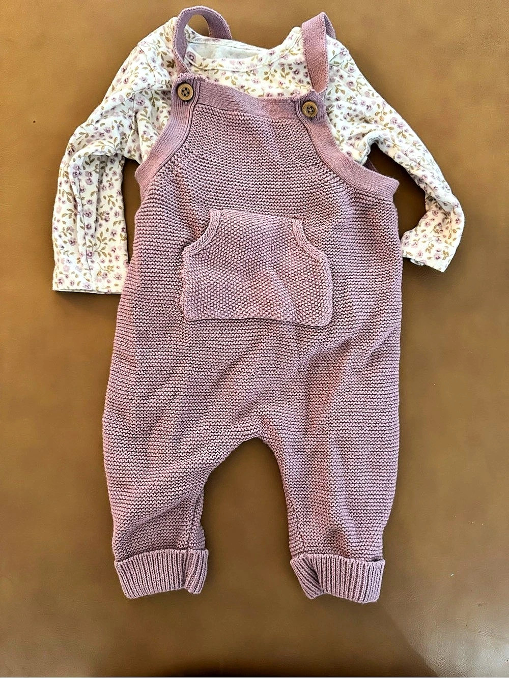 Little Planet Organic Baby 3M Floral Romper Set